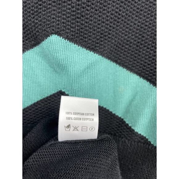 Mila Zovko Womens Size Large Dress Luna Sleeveless Maxi Black Green Colorblock - Picture 9 of 9